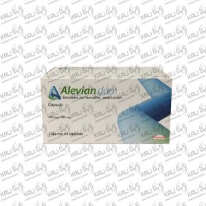 ALEVIAN DUO 100MG/300MG C/64 CAP (BROMURO DE PINAVERIO,DIMETICONA)