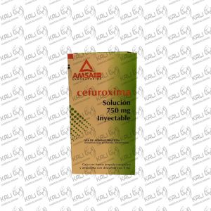 CEFUROXIMA 750MG/5 ML SOL INY