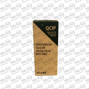 CIPROFLOXACINO 1 FCO INY 200 MG/100 ML