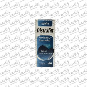 DISTRAFIN ADUL JBE 400MG/100MG/120 ML (LORATADINA/FENILEFRINA)