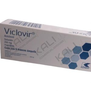 ACICLOVIR 250MG C/5 FCO AMP (VICLOVIR)
