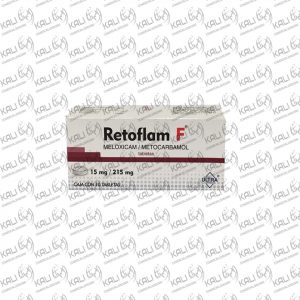 METOCARRBAMOL/MELOXICAM 215MG/15MG C/ 10 TABS (RETOFLAM F)