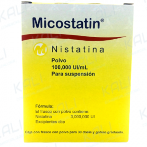 MICOSTATIN 100,000UI/ML C/30 DOSIS (NISTATINA)