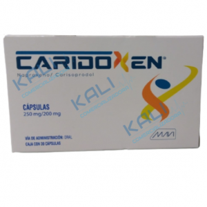 NAPROXENO/CARISOPRODOL 250MG/200MG C/30 CAP (CARIDOXEN)