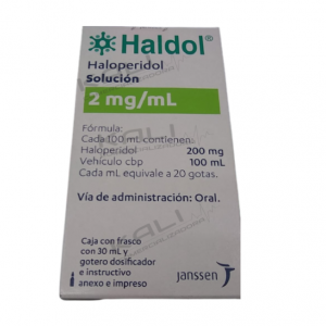HALDOL SOLUCION 2MG/ML FCO GOTERO 30ML