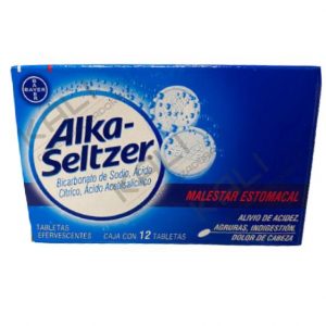 ALKA SELTZER EFERV 12 TAB (BICARBONATO DE SODIO 2081.80 G)