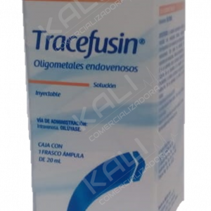 TRACEFUSIN SOL INY C/1 FCO 20ML (OLIGOMETALES ENDOVENOSOS)