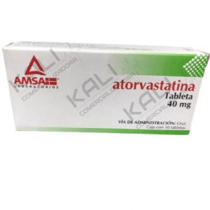 ATORVASTATINA 10 TAB 40 MG AMSA