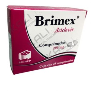 ACICLOVIR 25 COMP 200 MG (BRIMEX)