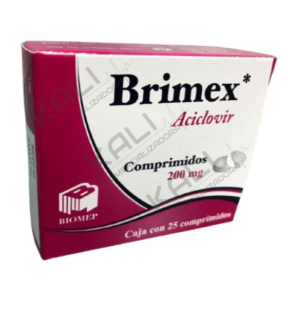 ACICLOVIR 25 COMP 200 MG (BRIMEX)