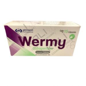 GABAPENTINA 15 CAPS 300 MG (WERMY)