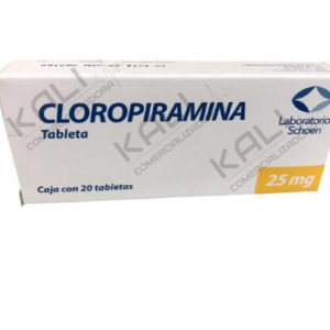 CLOROPIRAMINA 25 MG 20 TAB