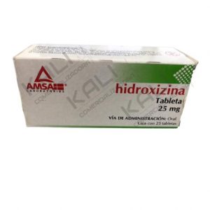 HIDROXIZINA 25 TAB 25 MG (HIDROXIZINA 25.00 MG)