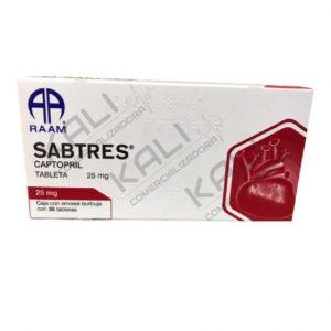CAPTROPRIL 25MG C/30 TABS (RAAM)
