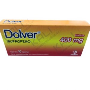 IBUPROFENO 10 TAB 400 MG (DOLVER 400.00 MG)