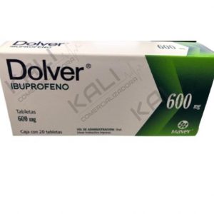 IBUPROFENO 20 TAB 600 MG (DOLVER 600.00 MG)