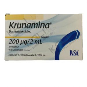 KRUNAMINA 200MG/2ML SOL INY C/5 FCO AMPULA (DEXMEDETOMIDINA)