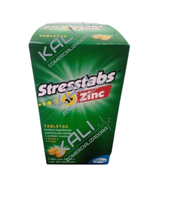 STRESSTABS 600MG + ZINC C/30 TABLETAS
