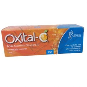 ACIDO ASCORBICO 10 COMP 2G (OXITAL-C)