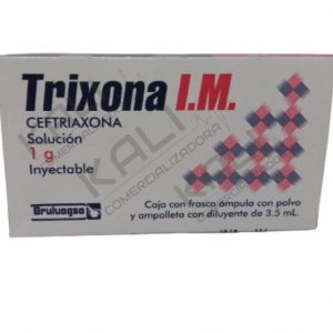 CEFTRIAXONA I.M. 1G/3.5 ML (BRULUAGSA)