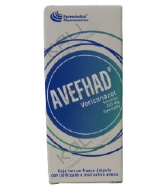VORICONAZOL 200MG SOL INY (AVEFHAD)