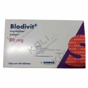 BLODIVIT 80MG C/30 TAB (ATORVASTATINA )