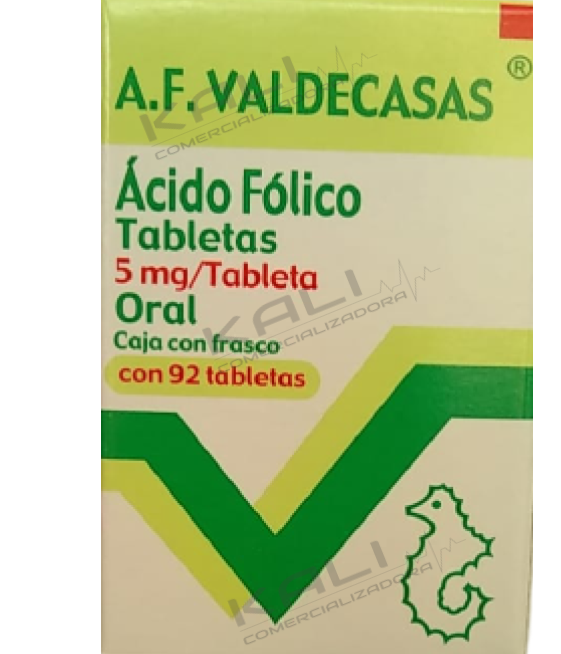 Ácido Fólico 92 Tabletas