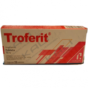 TROFERIT 15 TAB 30 MG (DROPROPIZINA 30.00 MG)