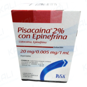 Pisacaína/ Epinefrina 2%