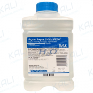 Agua inyectable