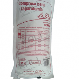 Compresa para laparotomia