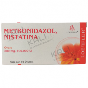 METRONIDAZOL, NISTATINA