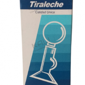 TIRA LECHE DE VIDRIO CON PERILLA EDIGAR