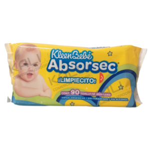 TOALLITA HUM KLEENBEBE C/90 PZS