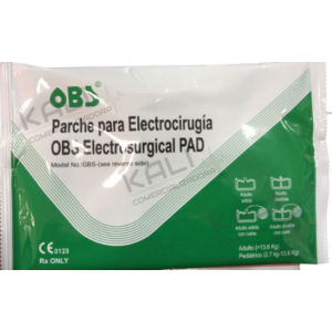 PARCHE PARA ELECTROCIRUGIA