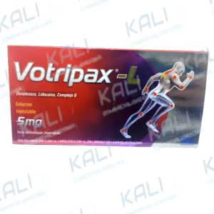 VOTRIPAX-L 5MG C/3 JER PRELLENADAS  (DICLOFENACO,LIDOCAINA,COMPLEJO B )