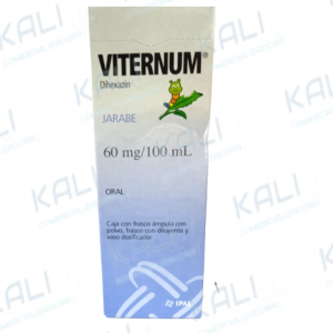 VITERNUM 84MG SOL FCO 140ML (DIHEXAZINA)