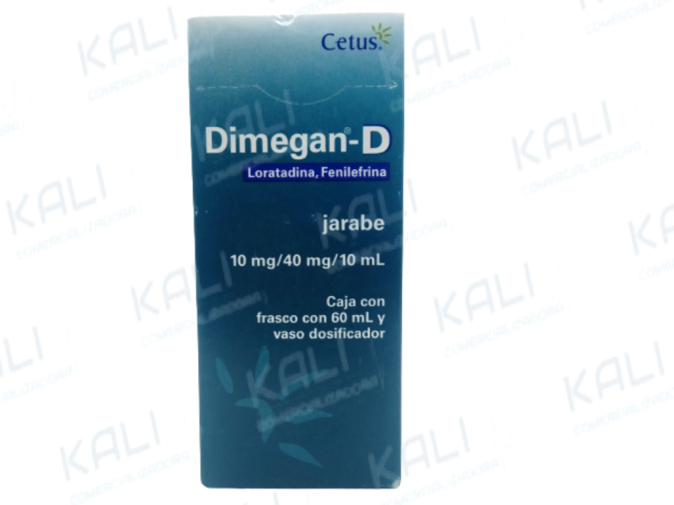 DIMEGAN D 10MG/40MG/100ML JBE 60ML (LORATADINA,FENILEFRINA)
