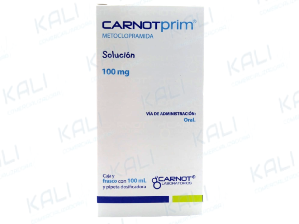 CARNOTPRIM 100MG/ML SOL FCO 100ML (METOCLOPRAMIDA)