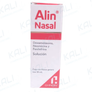 ALIN NASAL 1 PZA 20 ML (DEXAMETASONA/NEOMICINA/FENILEFRINA)