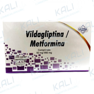 GI VILDAGLIPTINA/METFORMINA 50MG/850MG C/60 COMP (ULTRA)