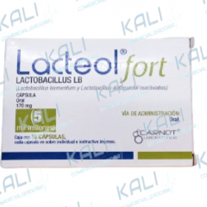 LACTEOL FORT 5 MIL MILLONES C/16 CAPS (LACTOBACILLUS)