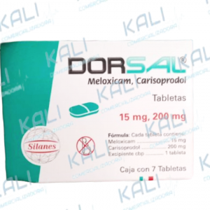 DORSAL 15/200MG C/7 TABLETAS (MELOXICAM/CARISOPRODOL)