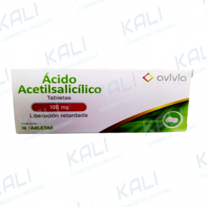 GI ACIDO ACETILSALICILICO  30 TAB 100 MG (AVIVIA)
