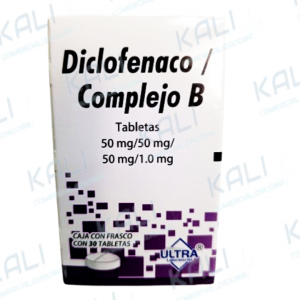 GI DICLOFENACO-COMPLEJO B 50MG/1MG C/30 TABS
