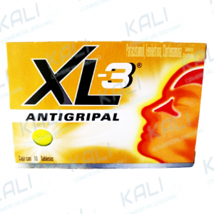 XL-3 ANTIGRIPAL 325/10/4MG C/10 TABLETAS (PARACETAMOL/FENILEFRINA/CLORFENAMINA)