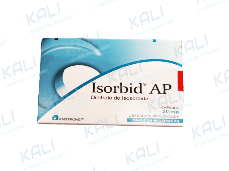 ISORBID AP 20MG C/40 CAP (DINITRATO DE ISOSORBIDA)