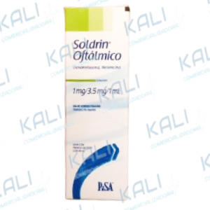 SOLDRIN OFTALMICO 1 SOL 1/3.5 MG/1/10 ML