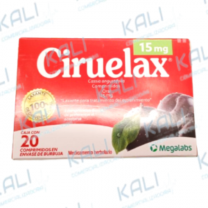 CIRUELAX 15MG C/20 COM (CASSIA ANGUSTIFOLIA)
