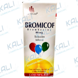 BROMICOF INF. 1 SOL 80MG/100 ML